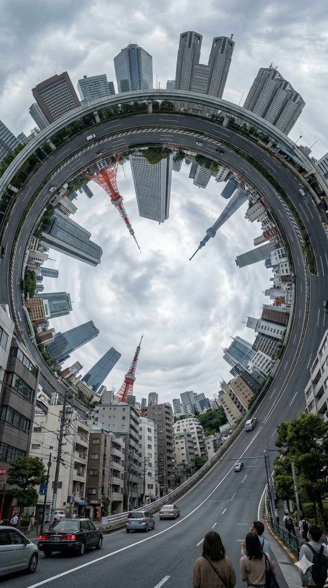 City Loop: Gravity Rewritten in 8K