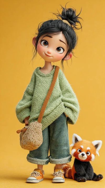 Whimsical Weekend Vibes: A Cozy 3D Adventure