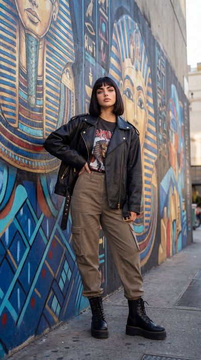 Bold Street Style Meets Ancient Egypt