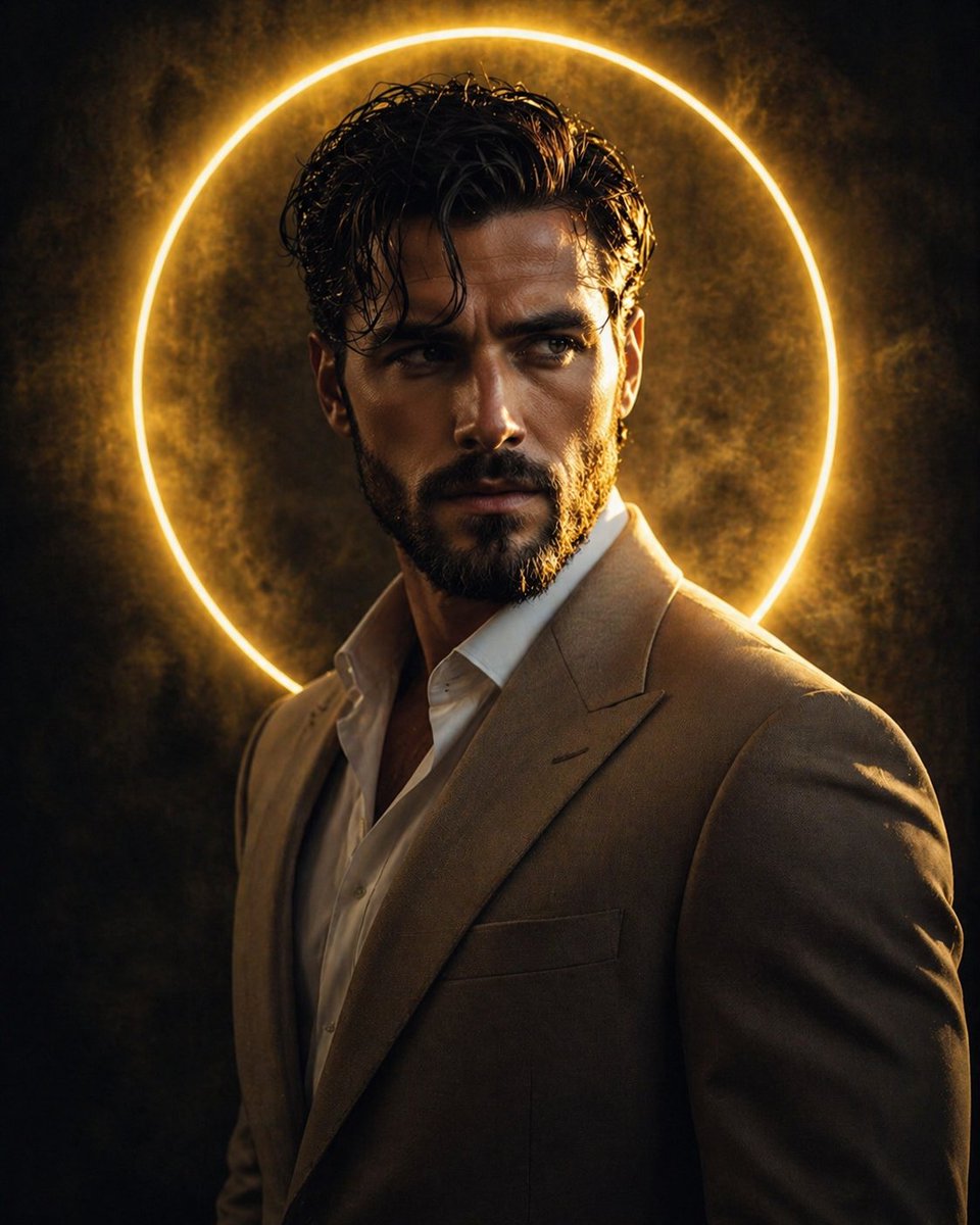 The Modern Gentleman in Neon Light