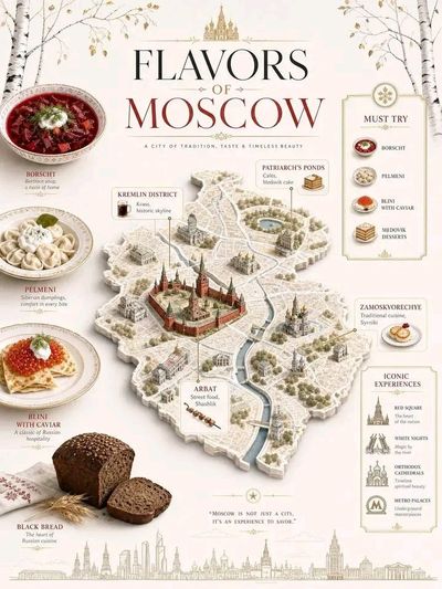 Culinary Journey Through Moscow's Flavors