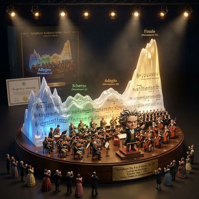 Beethoven's 9th in Sculptural Sound
