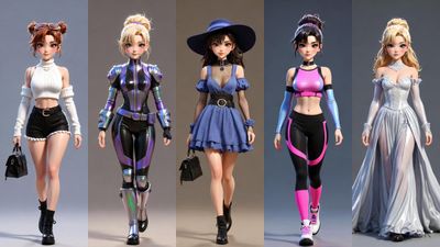 Fashion Forward: A Bold Walk in 5 Unique Outfits