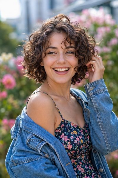 Effortless Joy in a Garden Setting