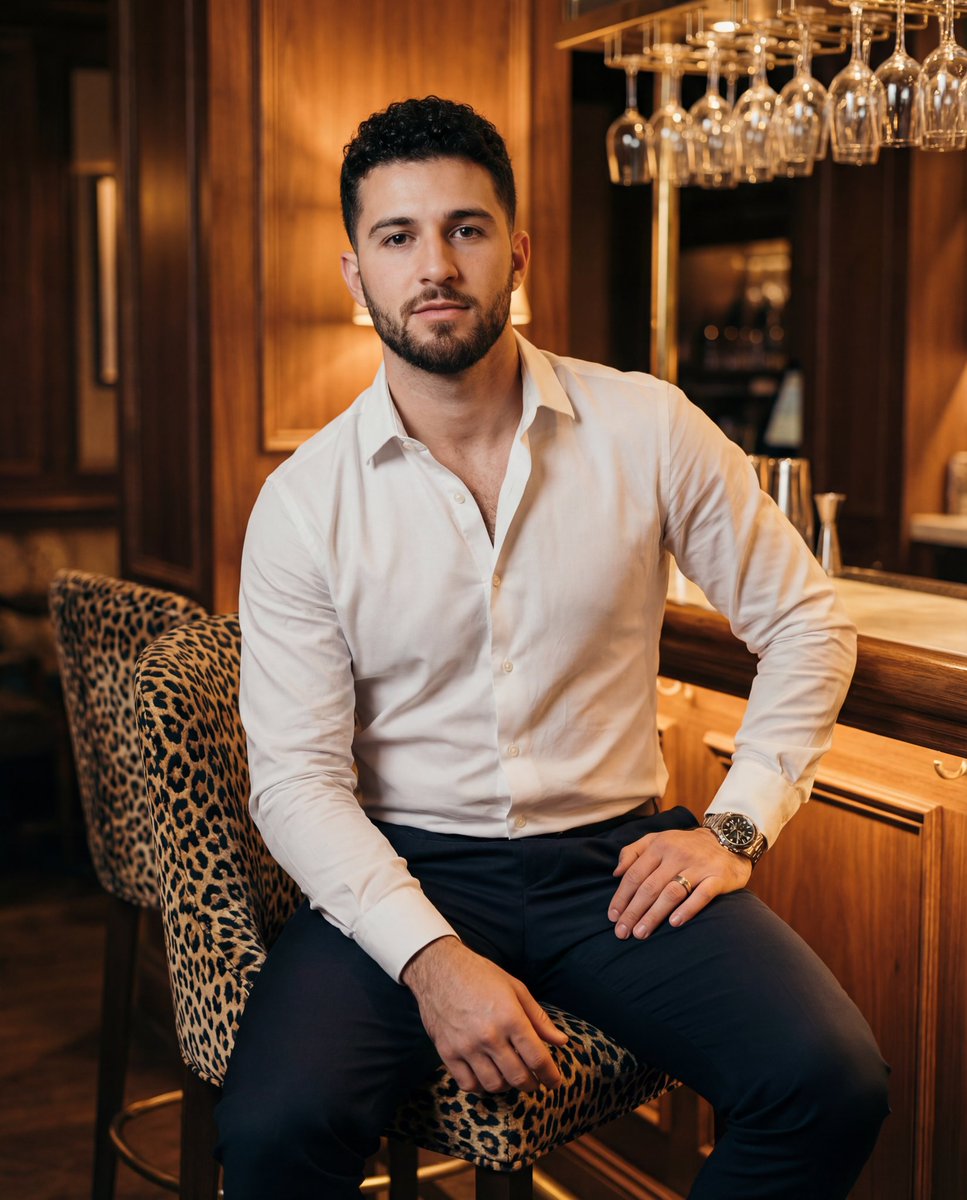 Sophisticated Lounge Vibes: Portrait of a Modern Gentleman