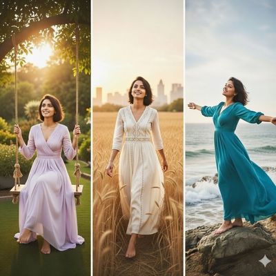 A Woman's Journey: From Calm to Confidence to Freedom