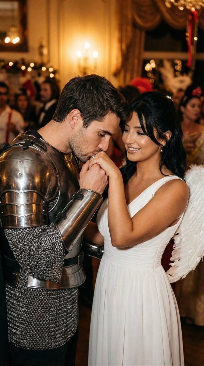 A Knight's Gentle Kiss: Cosplay Meets Romance
