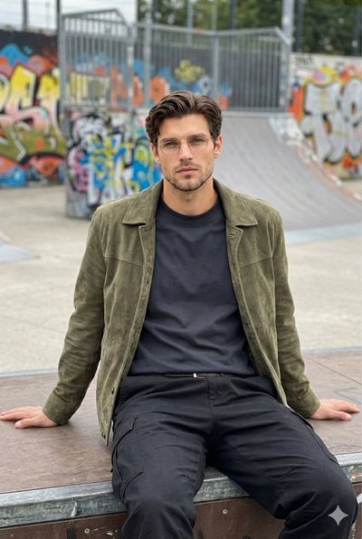 Streetwise Realism: Raw Urban Portrait