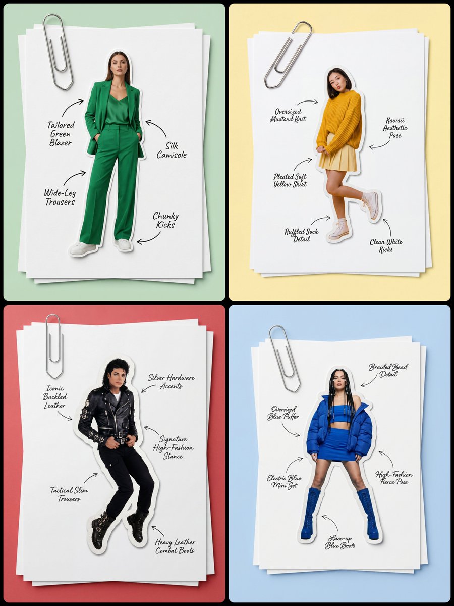 High-Fashion Minimalist Scrapbook Art