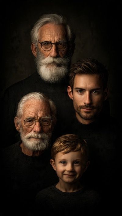 Five Generations in Sharp 8K Detail