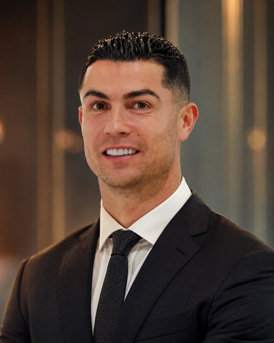 A CEO sits confidently in a luxury corporate penthouse portrait