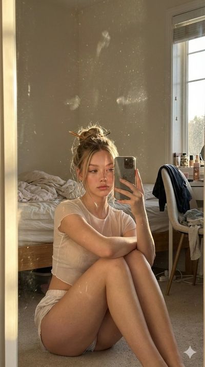 Candid Reflections: A Moment of Intimacy