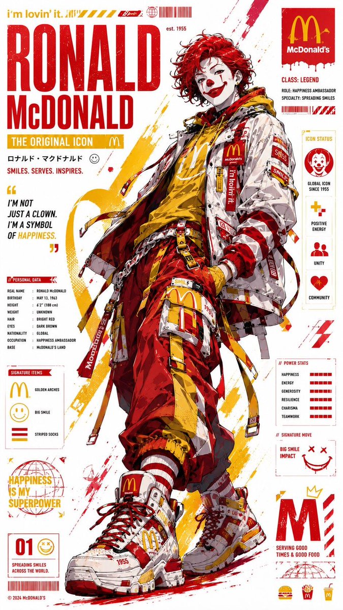 Cyberpunk Mascot Marvel: The Future of Fast-Food Branding