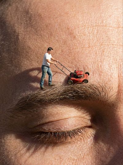 When Eyebrow Trimming Becomes a Giant Adventure!