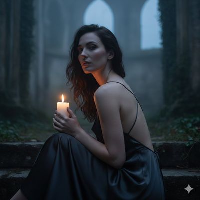A Glimpse of Dusk: Portrait of Serenity