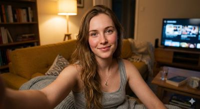 The Midnight Selfie: AI's Striking Realism