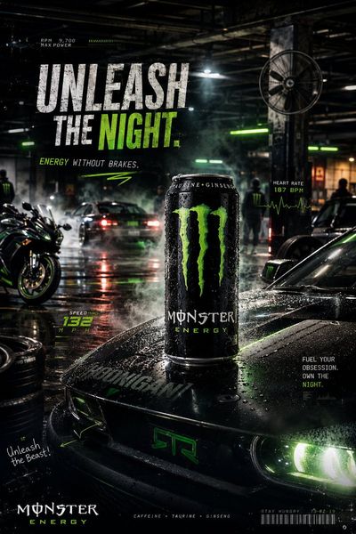 Revved Up: The Power of Monster Energy
