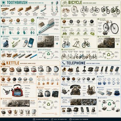 The Journey of Everyday Objects: Past to Present