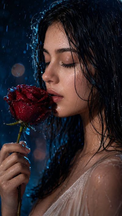 Emotional Elegance in the Rain