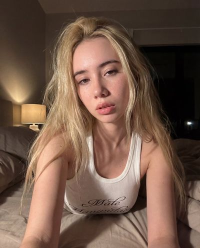 Cinematic Selfie in Cozy Bedroom Light