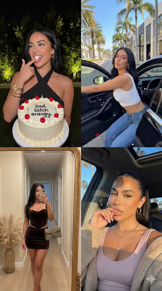 Glam Vibes: Four Faces of Confidence
