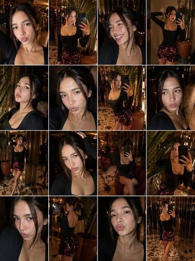 Midnight Muse: 16 Frames of Solo Glamour