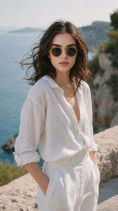 Coastal Chic: A Summer Portrait