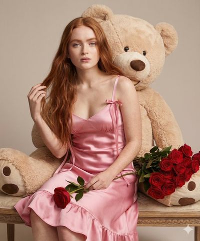 Elegance and Whimsy: A Portrait of Serenity