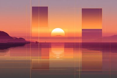 Shapes in Suspension: The Art of Geometric Minimalism