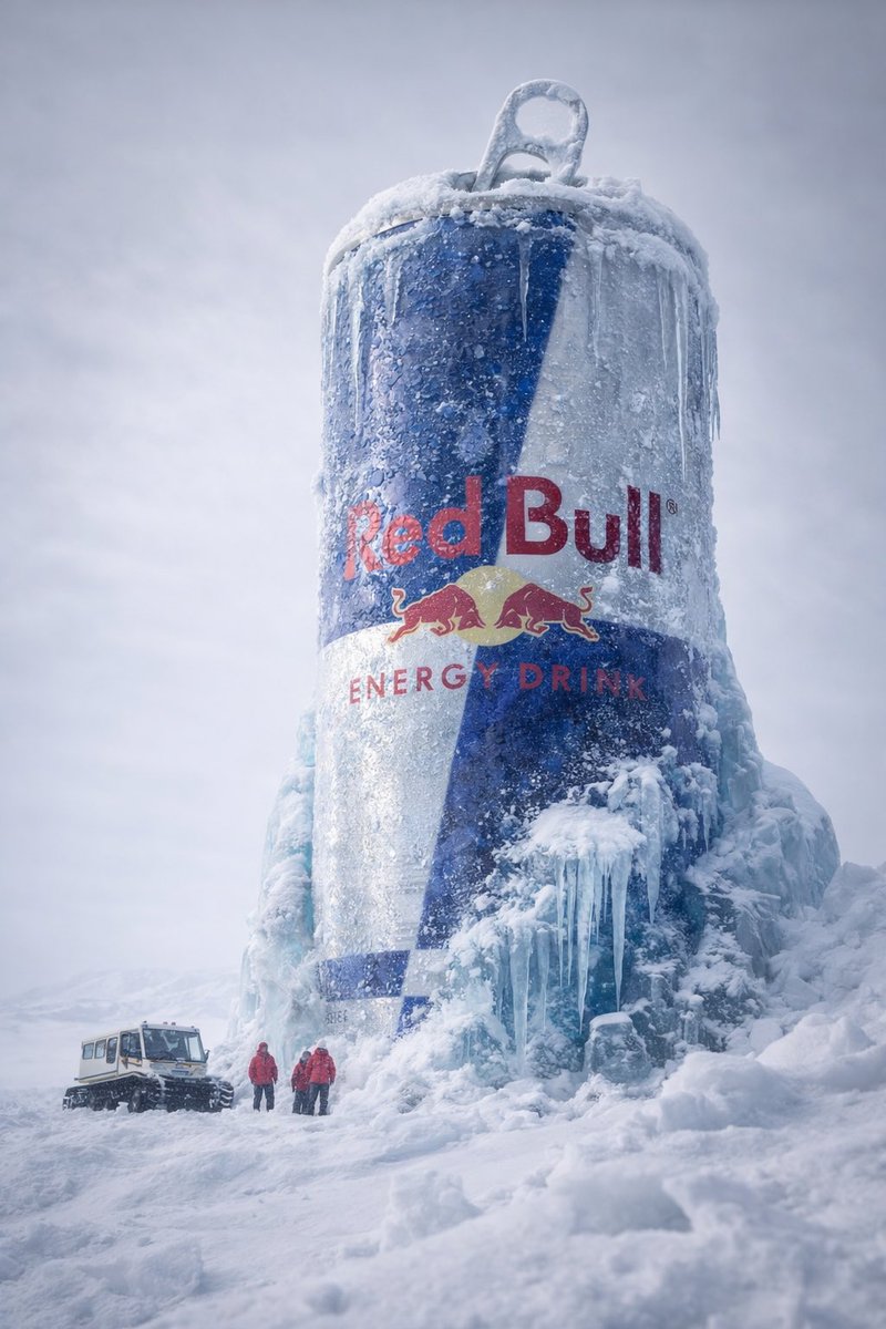 Frozen Giant: Arctic Monster Energy Monument