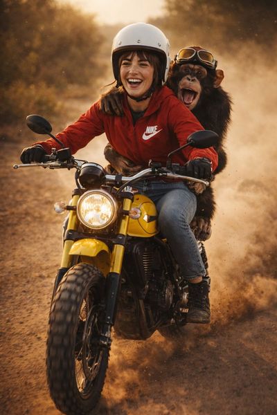 Adventure Awaits: A Wild Ride in the Golden Hour