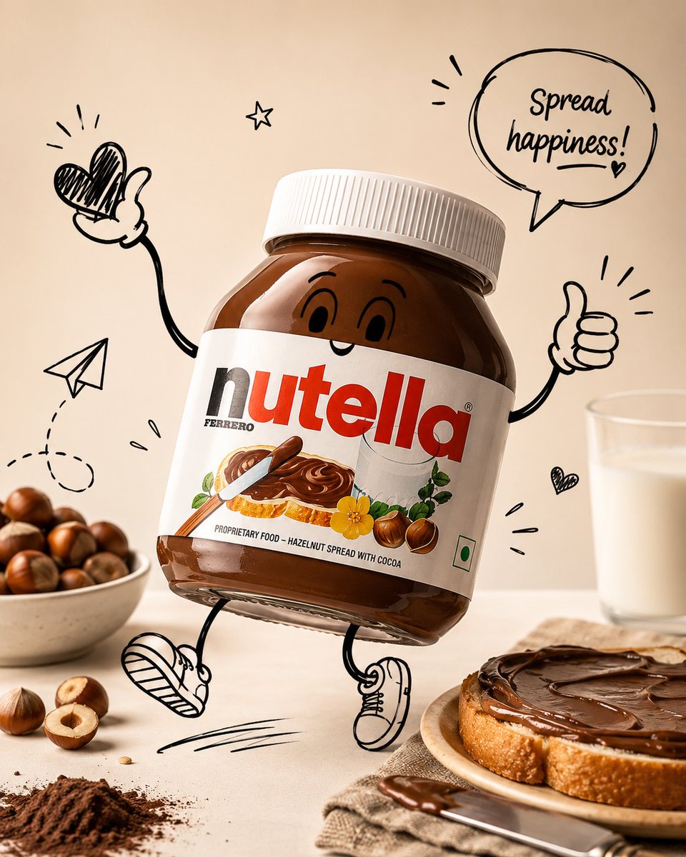 Premium Chocolate Bar Tilted in Pastel Studio with Doodle Art