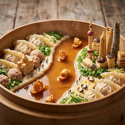 Culinary Cities: A Surreal Foodscape Adventure