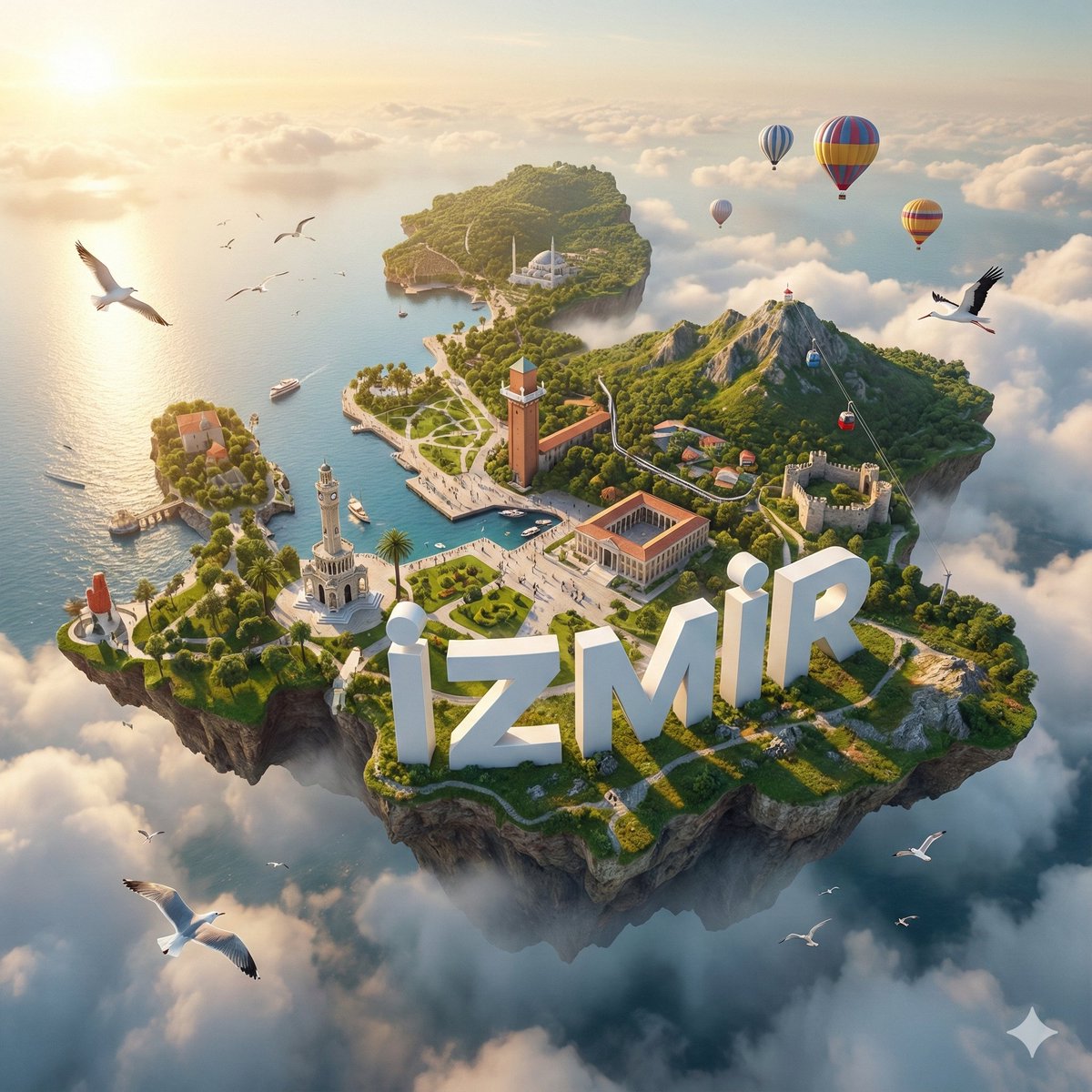 Floating Dreams: Miniature Islands of [CITY]