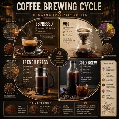 Visualizing the Coffee Brewing Cycle