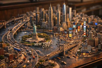Miniature Tokyo Meets Indore: A Hyper-Realistic Tilt-Shift Cityscape