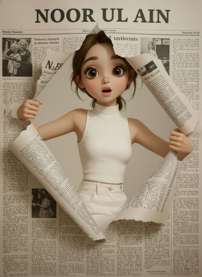 Breaking Through the Paper: A Dreamy Cinematic Escape