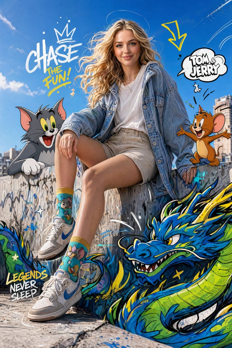 Urban Chic Meets Childhood Nostalgia