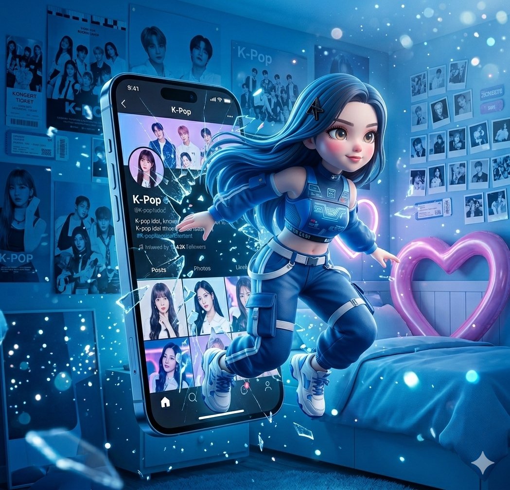 Shattering Realities: The K-Pop Dimension Break