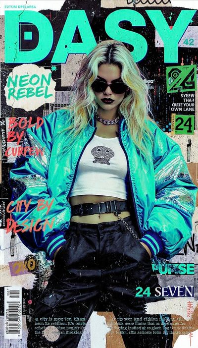 Rebel Chic: The DASY Magazine Cover
