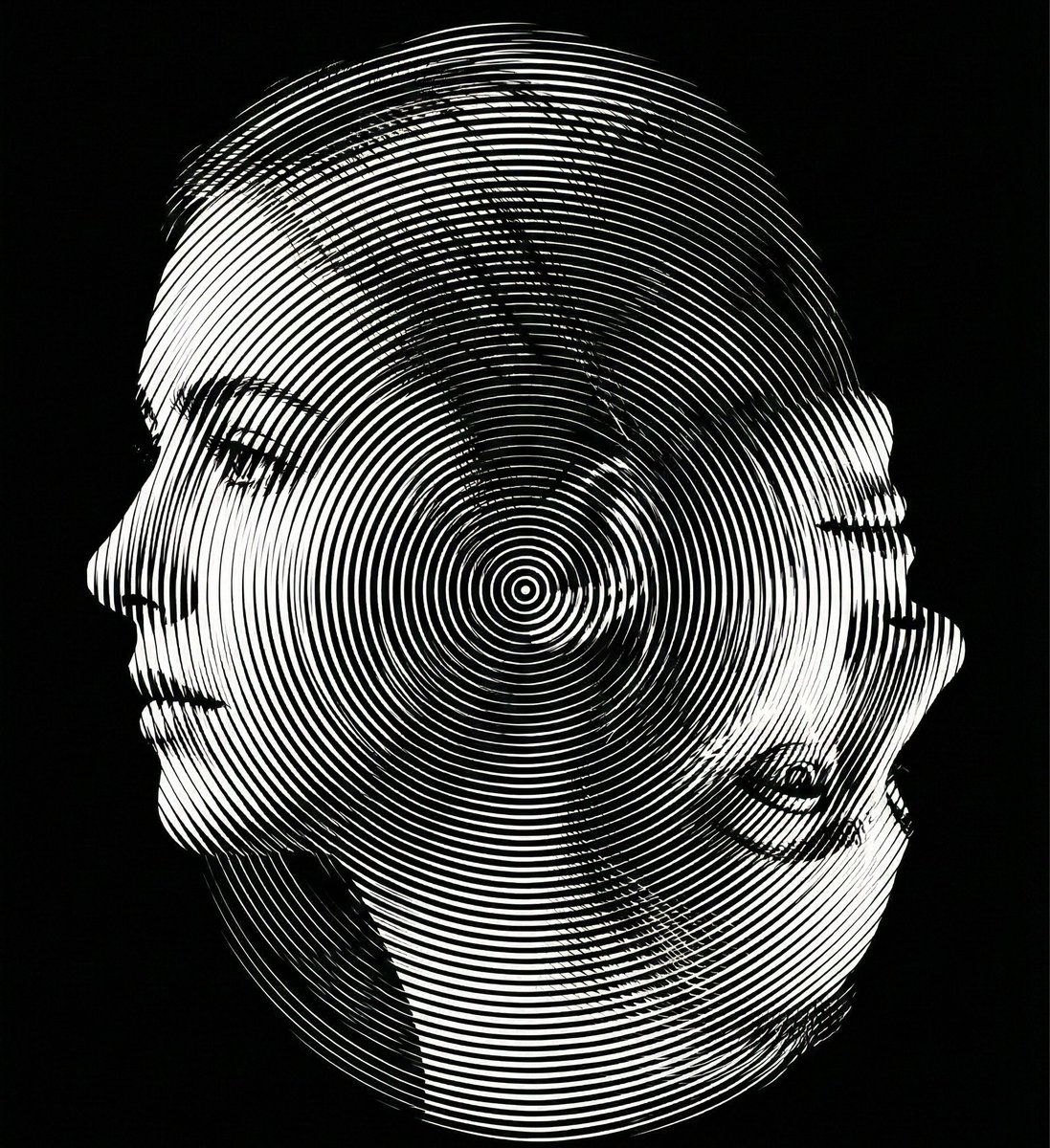 A Portrait of Two Lives, One Image
