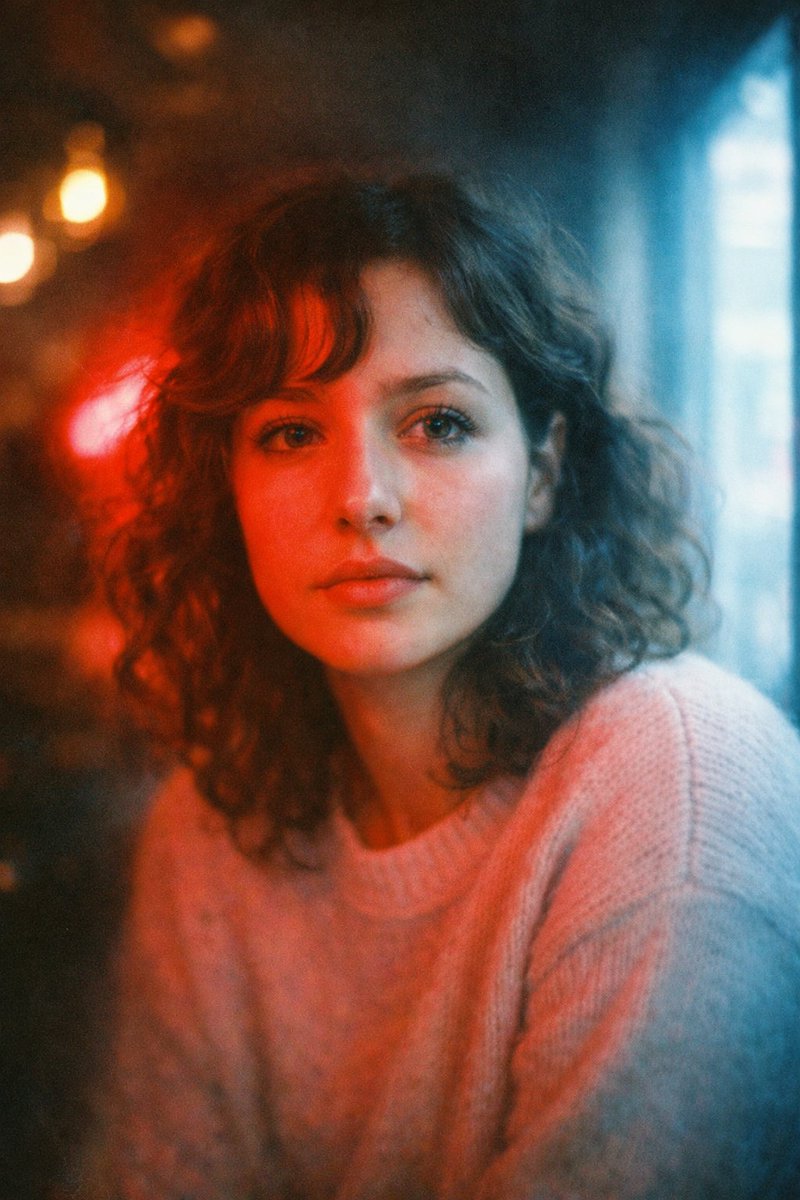 Cinematic Portrait: A Dreamy Glimpse into Youth