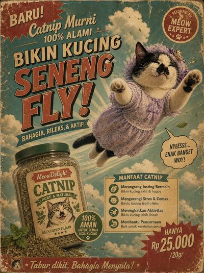 Nostalgic Catnip Delight: A Vintage Revelation