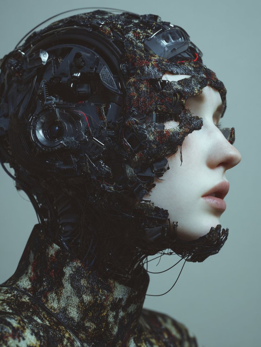 The Mechanical Soul: A Cybernetic Portrait