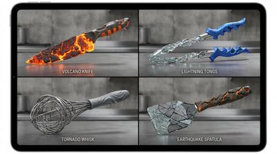 Chaos-Forged Kitchenware in Motion