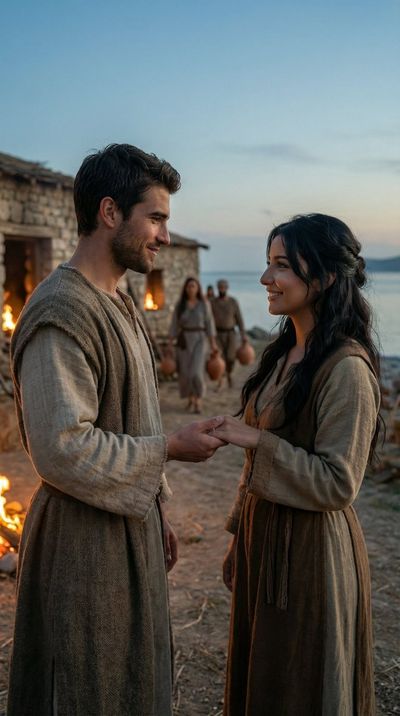 Tender Moments at the Dawn of Love