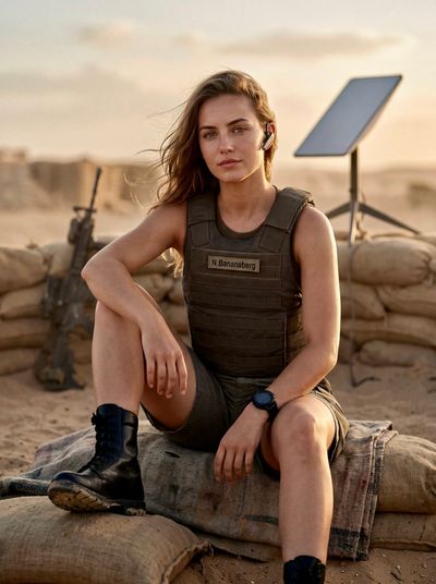 Desert Warrior: The Elegance of Tactical Strength
