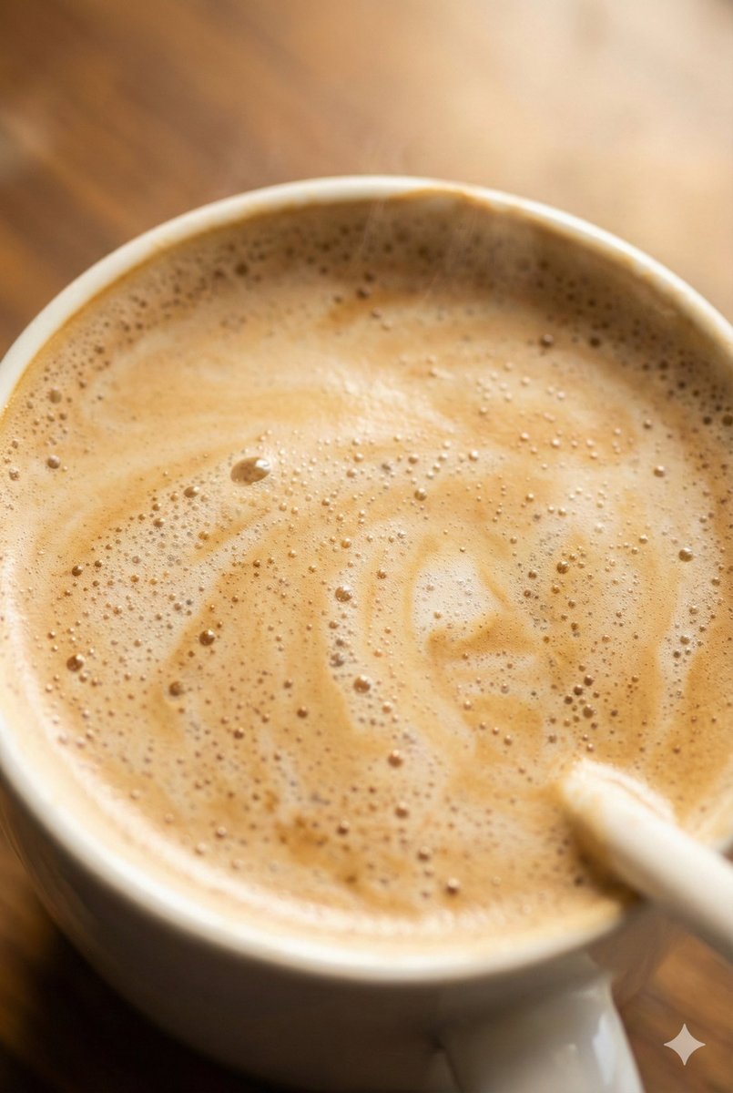 A Perfect Cappuccino in Stunning Detail