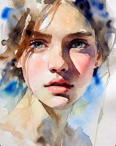Ethereal Portrait of Quiet Beauty