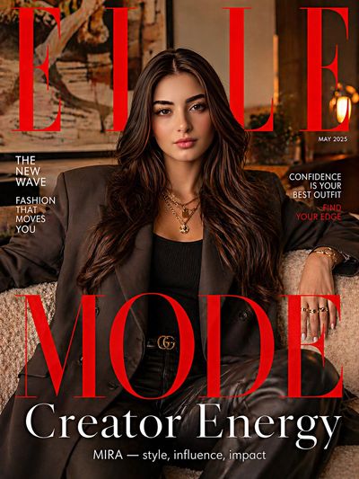 Mira's Bold Fashion Statement on ELLE